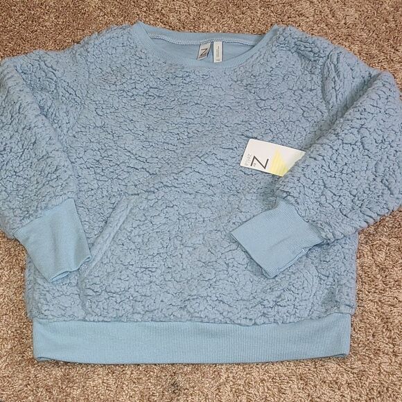Zella Other - Zella Blue Celestial Fur sweater